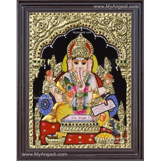 Vinayagar Tanjore Painting