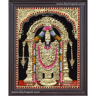 Venkatachalapathy  Tanjore Painting