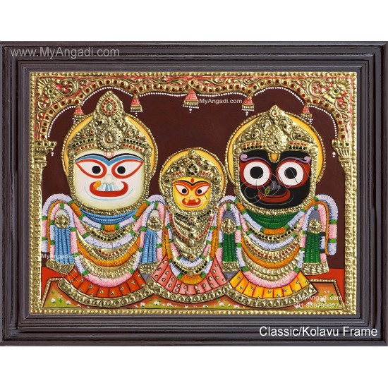 Jagannathar  Tanjor  Painting