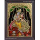 Swinging Radha Krishna Tanjore Painting