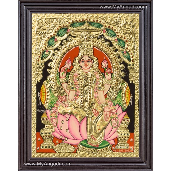 Aishwarya Lakshmi Tanjore Painting Aishwarya Lakshmi Tanjore Painting