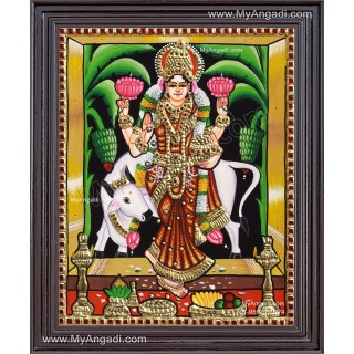 Graha Lakshmi Tanjore Painting