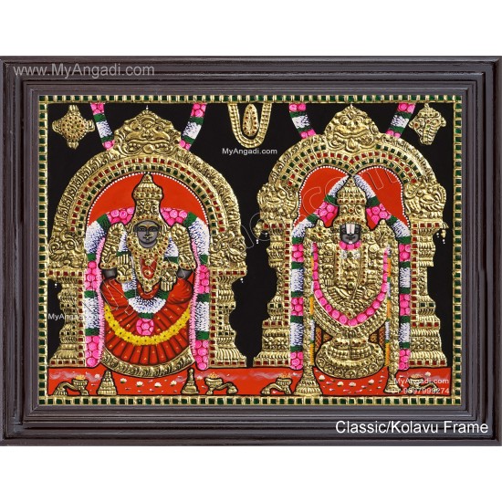 Balaji Thayar Tanjore Painting Balaji Thayar Tanjore Painting