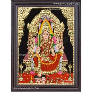 Samayapura amman Tanjore Painting