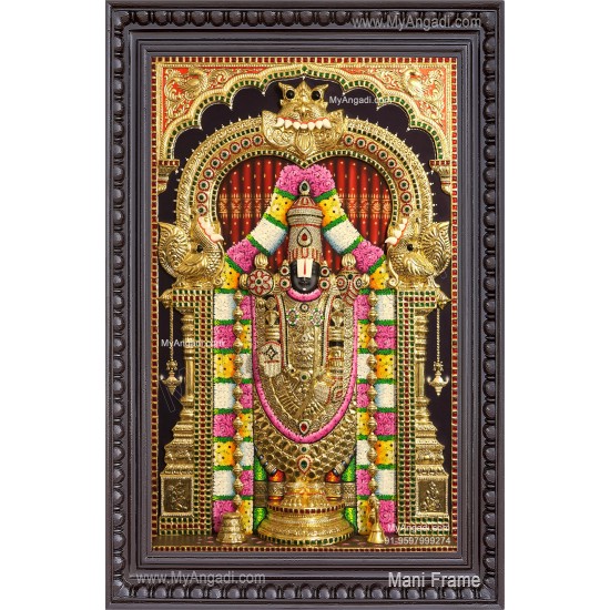 3D Balaji Tanjore Painting