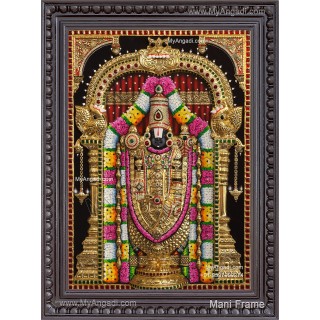 3D Balaji Tanjore Painting