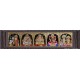 5 God  Panel Tanjore Painting