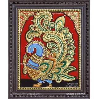 Peacock Tanjore Painting