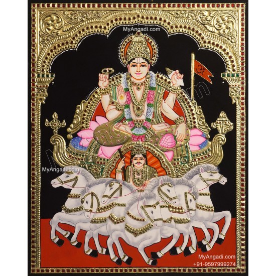 Surya Narayana Tanjore Paintings