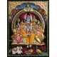 3D Shivan Family Tanjore Painting
