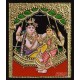 Swing Rukmani krishna tanjore painting