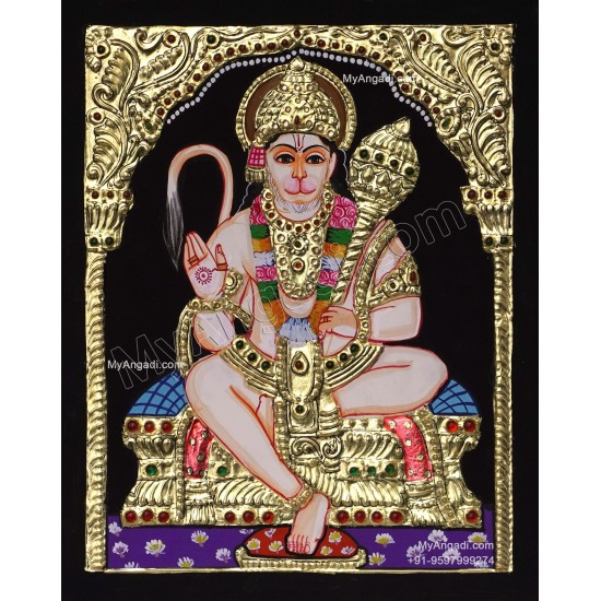 Hanuman Tanjore Painting