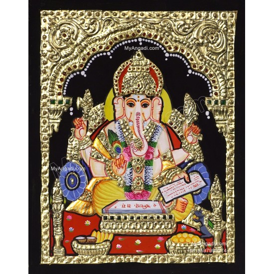 Vinayagar Tanjore Painting