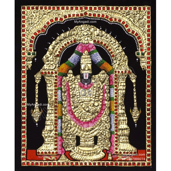 Venkatachalapathy  Tanjore Painting