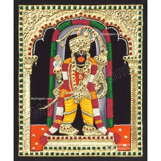 Hanuman Tanjore Painting