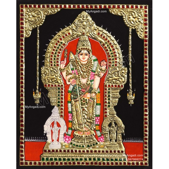 Thiruchendur Murugan Tanjore Painting