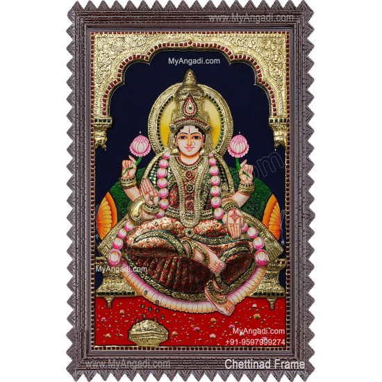 Lakshmi Tanjore Painting