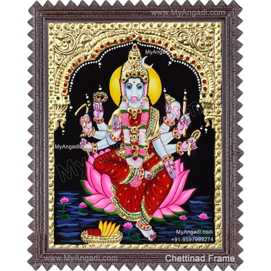 Varahi Amman Tanjore Painting