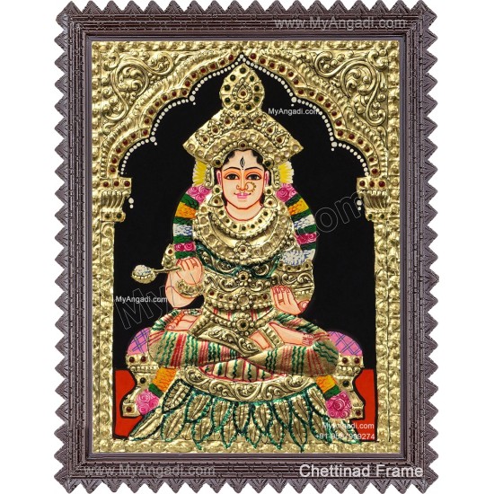 Anna Lakshmi Tanjore Painting