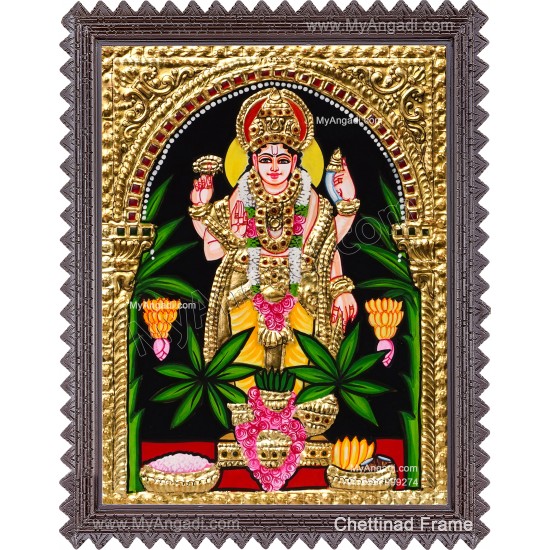 Sathyanarayana Tanjore Painting