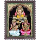Ganesha Lakshmi Saraswathi Tanjore Painting