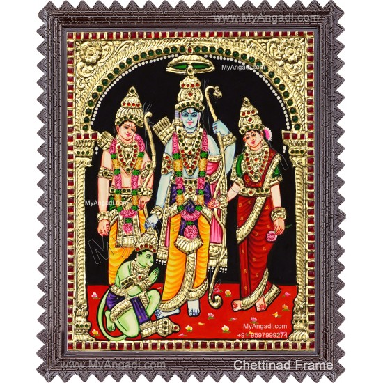 Ram Parivar Tanjore Painting