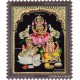 Ganesha Lakshmi  Tanjore Painting