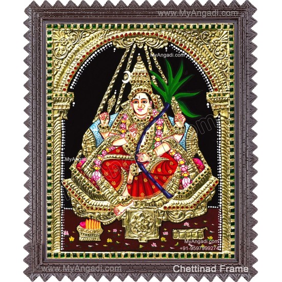 Lalitha Devi Tanjore Painting