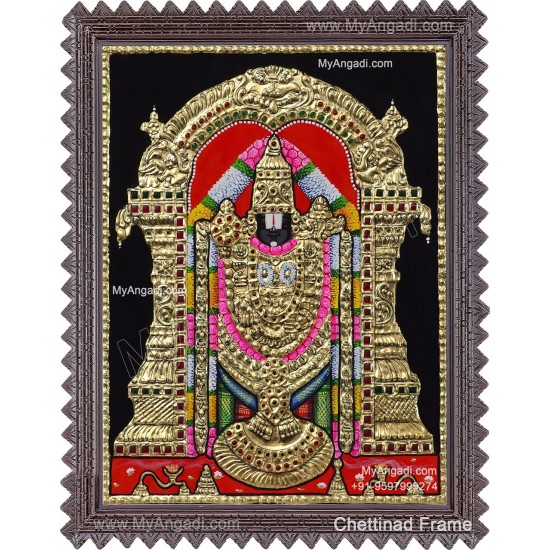Venkateshwara Tanjore Painting