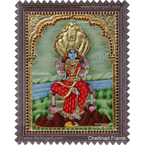 Renuga Devi Tanjore Painting