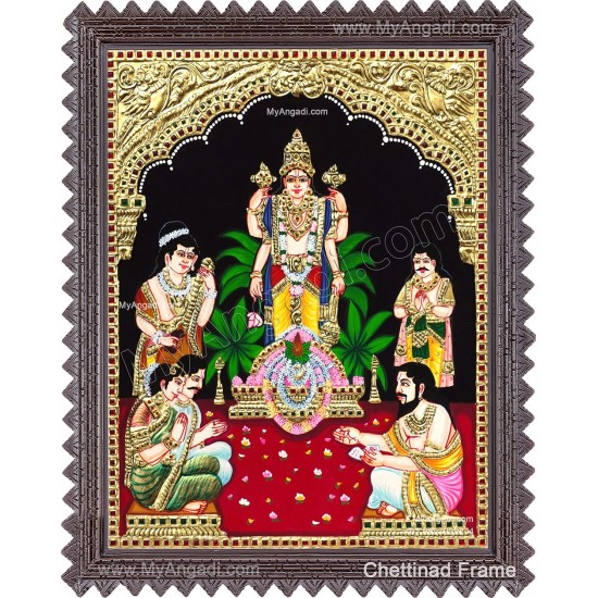 Sathyanarayana Tanjore Painting