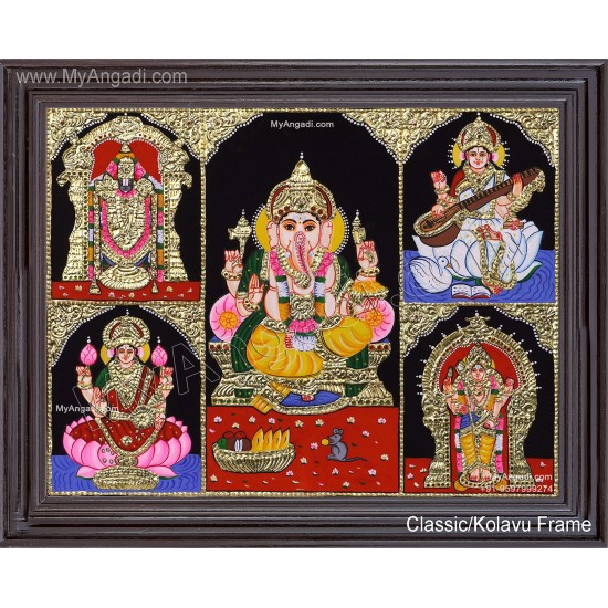 God Panel Tanjore Painting God Panel Tanjore Painting