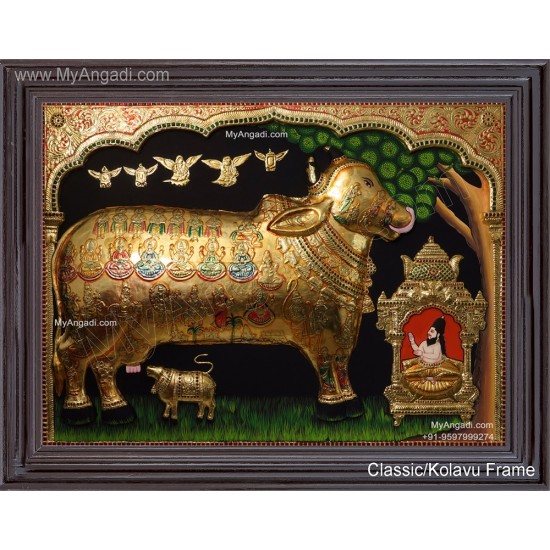 Komatha Tanjore Painting Komatha Tanjore Painting