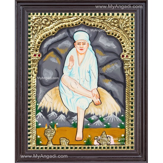 Sai Baba Tanjore Painting
