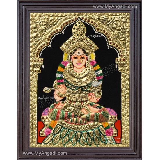 Anna Lakshmi Tanjore Painting Anna Lakshmi Tanjore Painting
