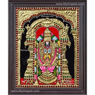 Tirupathi Venkatachalapathi Tanjore Painting