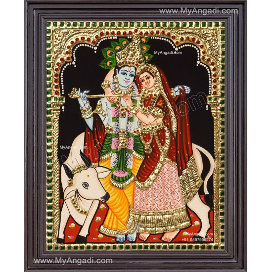 Radha Krishna Tanjore Painting Radha Krishna Tanjore Painting