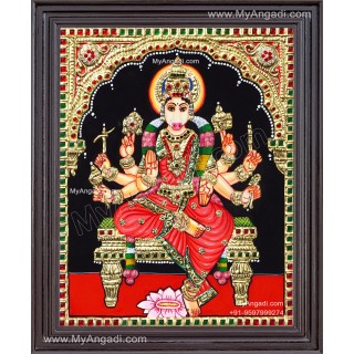 Varahi Amman Tanjore Painting