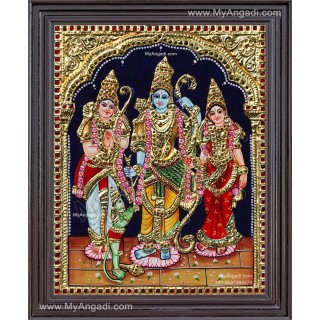 Ram Parivar Tanjore Painting