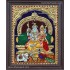 Shiva Paarvathi Tanjore Painting