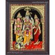 Ram Parivar Tanjore Painting Ram Parivar Tanjore Painting