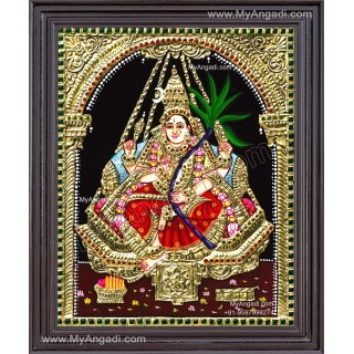 Lalitha Devi Tanjore Painting