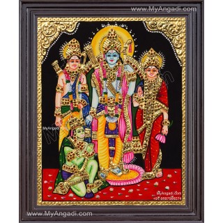 Ram Parivar Tanjore Painting