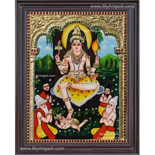 Dakshinamurthi Tanjore Painting