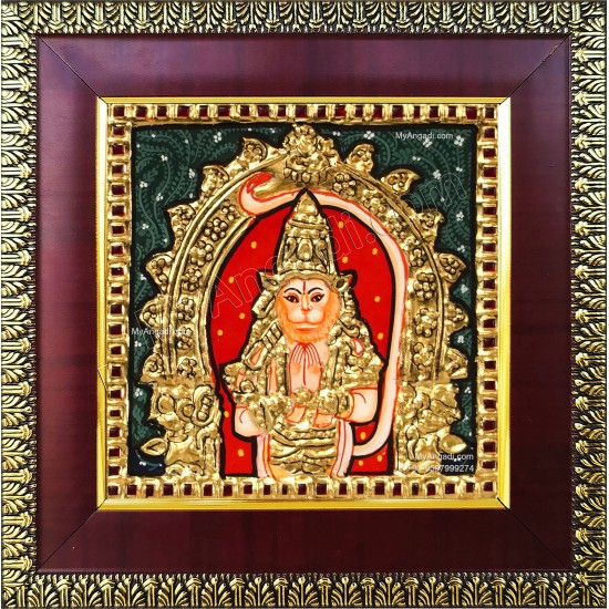Hanuman Tanjore Painting