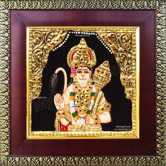 Hanuman Tanjore Painting