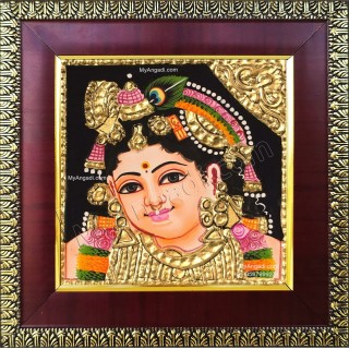 Krishna Tanjore Painting