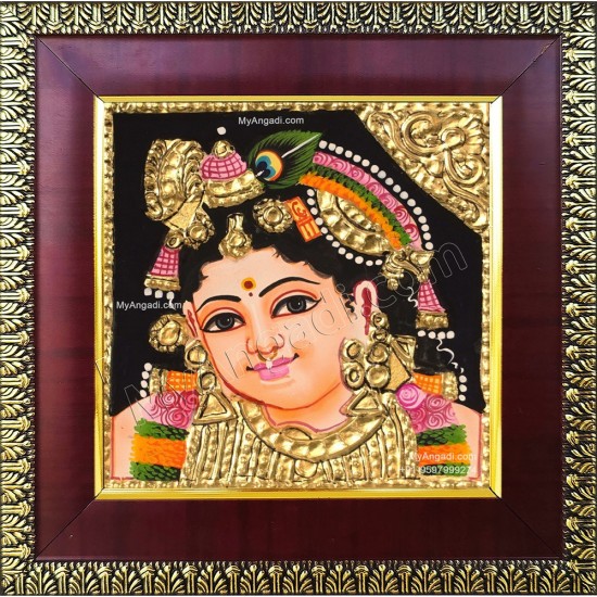 Krishna Tanjore Painting