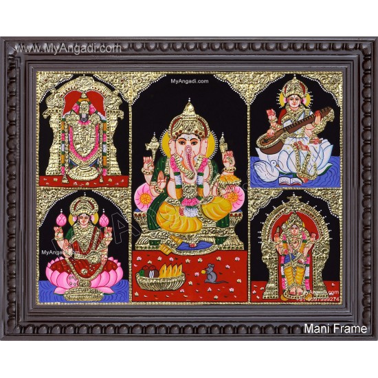 God Panel Tanjore Painting