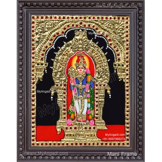 Raja Alangara Murugan Tanjore Painting